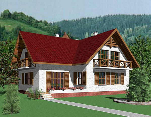Projekt domu B 1