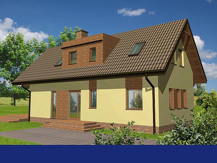 Projekt domu TK3P