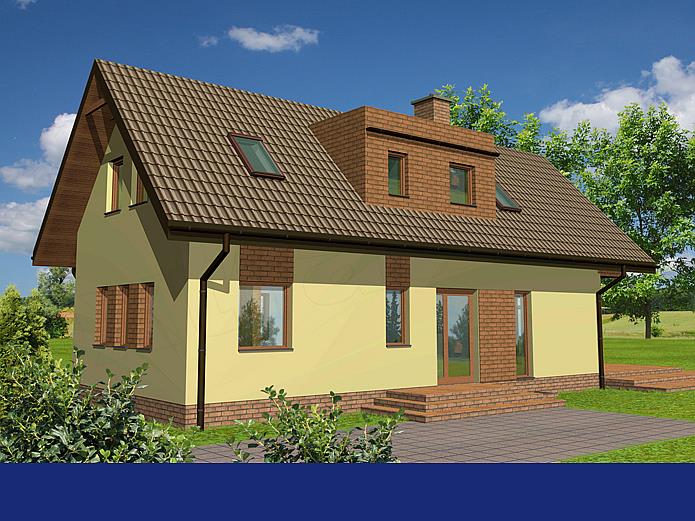 Projekt domu TK3P
