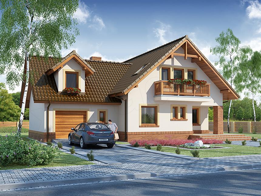 Projekt domu Klaudiusz T