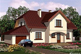 Projekt domu APS 044 + G