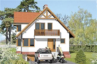 Projekt domu LK&131