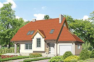 Projekt domu LK&193