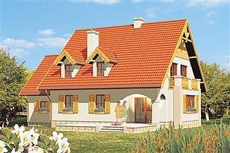 Projekt domu NR 019E