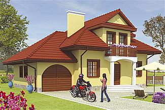 Projekt domu DM-6333 PRZEGORZAŁY
