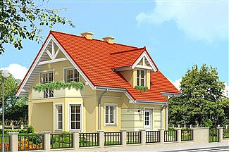 Projekt domu LK&596