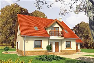 Projekt domu DO USUNIĘCIA Wisienka (G1)