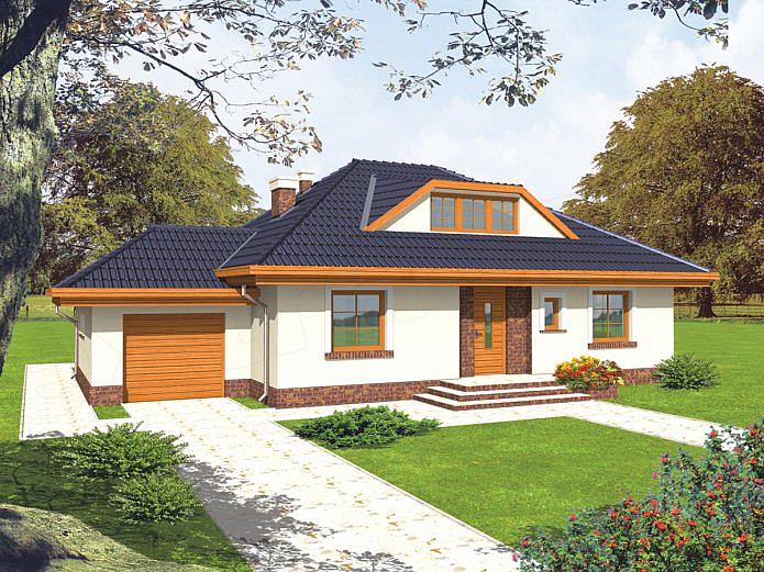 Projekt domu DO USUNIĘCIA Dąbrówka (G1)