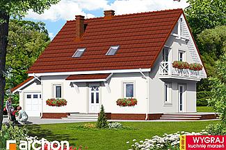 Projekt domu Dom w paprociach 3