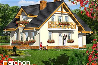 Projekt domu Dom w rododendronach 7