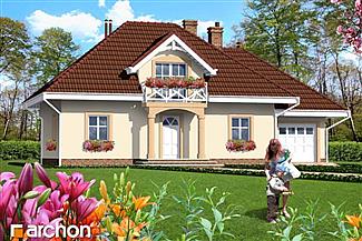 Projekt domu Dom w szkarłatkach 2
