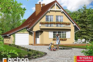 Projekt domu Dom w stokrotkach 2