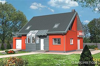 Projekt domu Melba - murowana – beton komórkowy