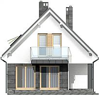 Tosia trend z garażem 1-st. [A] elewacja