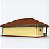 projekt domu G157 garaż trzystanowiskowy