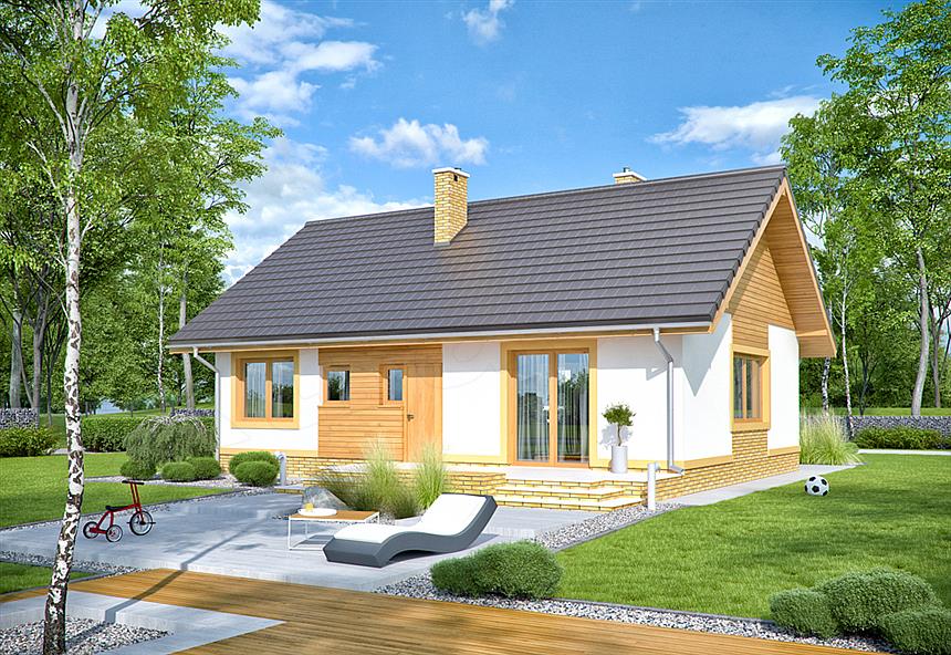 Projekt domu Sezam