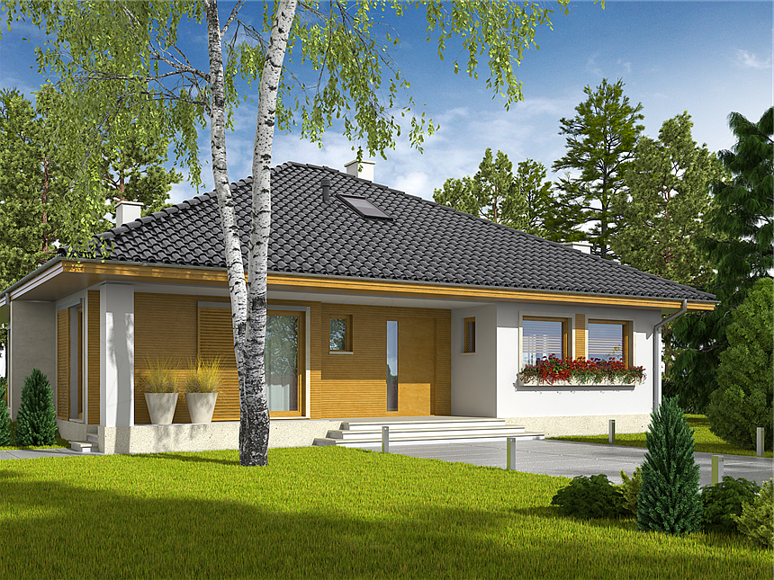 Projekt domu Flori III