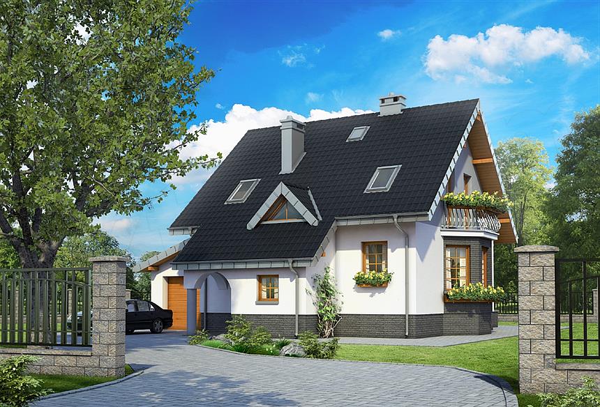 Projekt domu Fiona (1038)