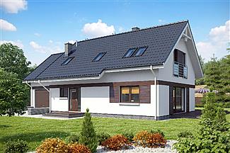 Projekt domu TK8GL1