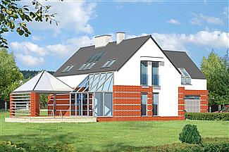 Projekt domu LK&158