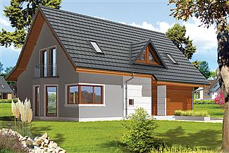 Projekt domu Demi G1 (wersja B)