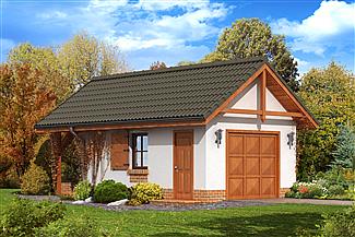Projekt domu Garaż g 1 (03)
