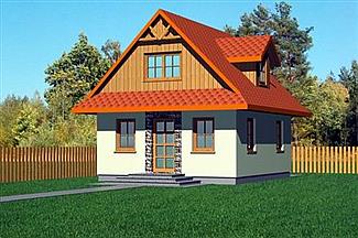 Projekt domu Domek Matuszny (006 MM)