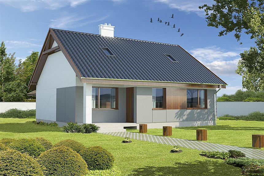Projekt domu Frankfurt III LMB25b