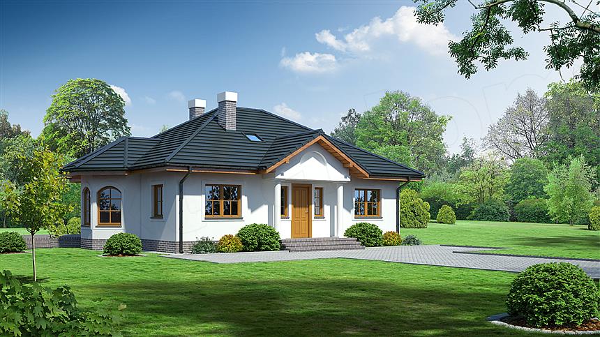 Projekt domu Zadębie średnie 3