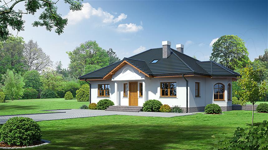 Projekt domu Zadębie średnie 3