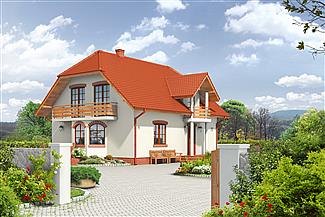 Projekt domu Wieluń b