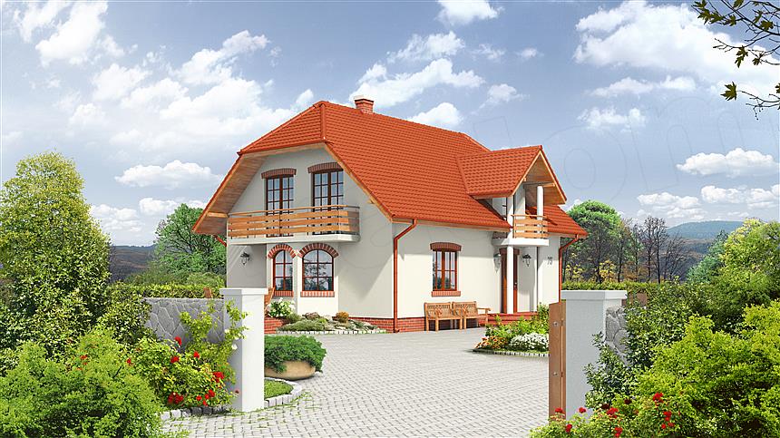 Projekt domu Wieluń b