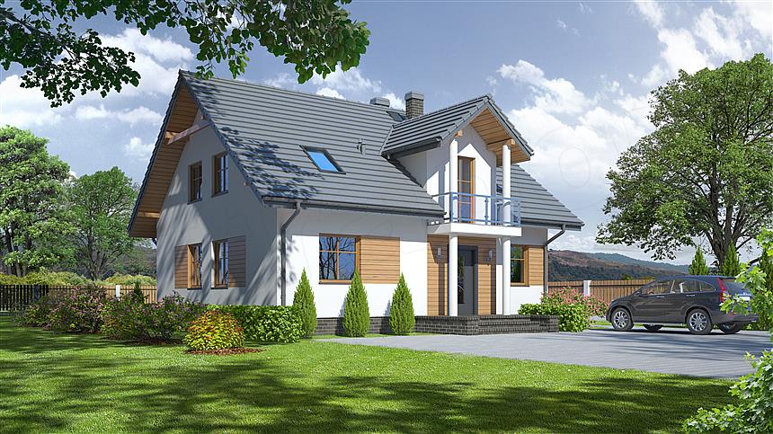 Projekt domu Tarczyn nowy