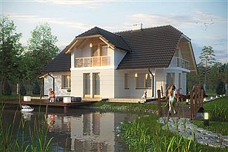 Projekt domu Gozdów L-6167