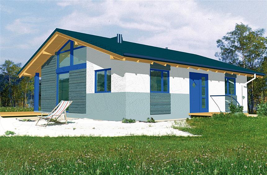 Projekt domu A02 "prosty"