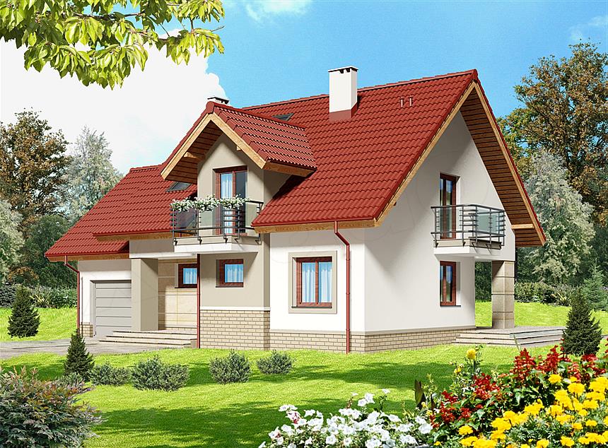 Projekt domu Telesto