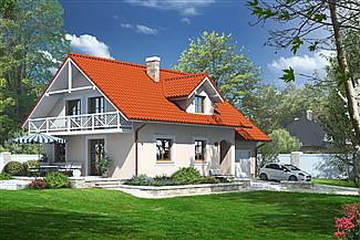 Projekt domu Osiek 5 plus
