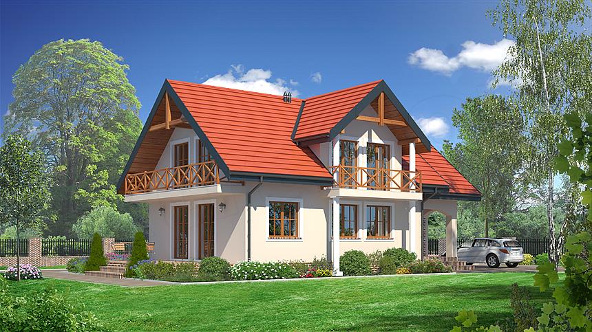Projekt domu Oleśnica plus