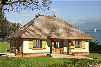 Projekt domu Marmur bez garażu