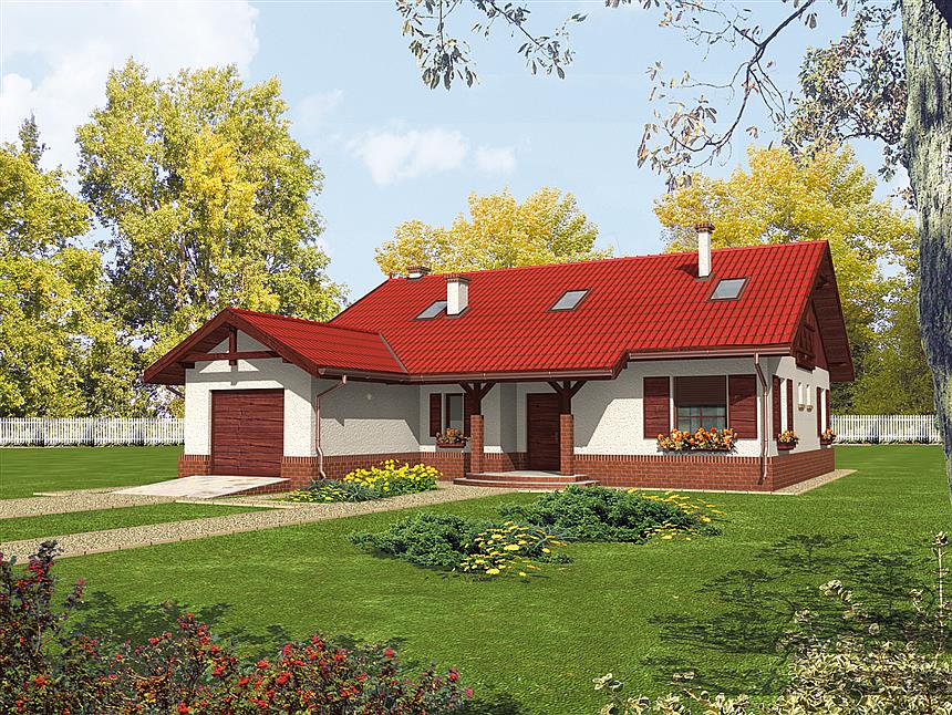 Projekt domu Rózia G1