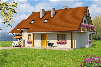 Projekt domu Bajeczne Wzgórze 51