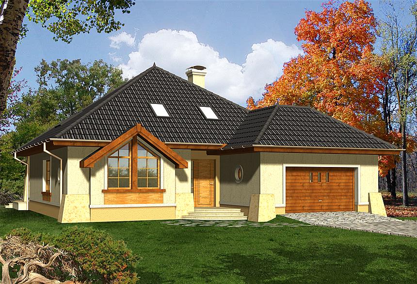 Projekt domu Toscania