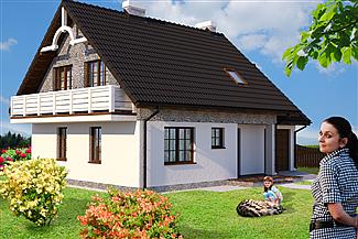 Projekt domu Różany Stok 59