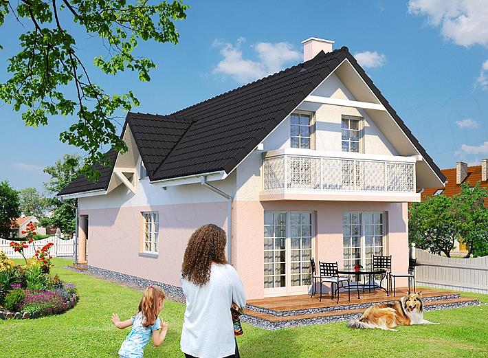 Projekt domu Ogród Sfinksa 64