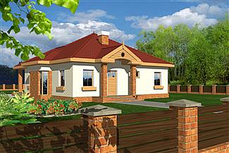 Projekt domu Bartosz bez garażu [B]