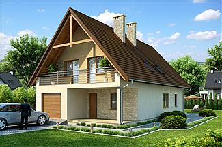 Projekt domu Potaszniki DM-6311