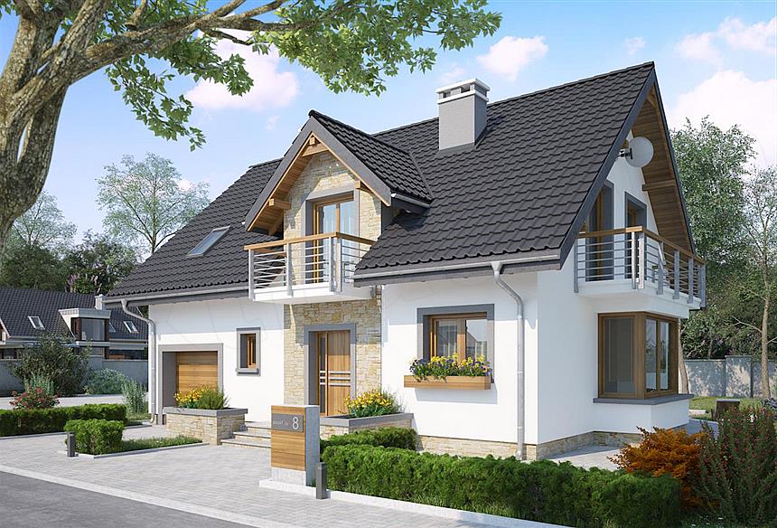 Projekt domu Zofia Neo (1249)