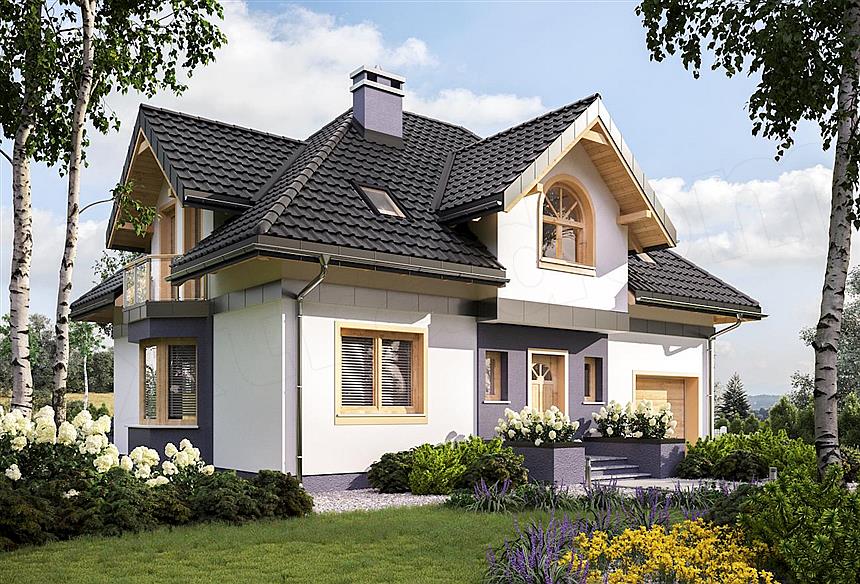 Projekt domu Zula (1235)