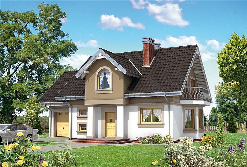 Projekt domu Chaber Polo (1136)