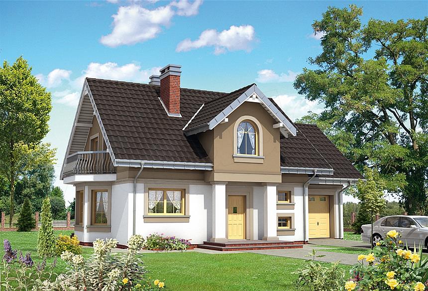 Projekt domu Chaber Polo (1136)